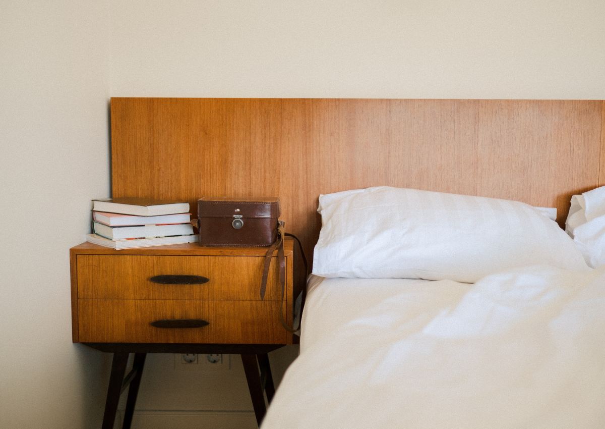 mid century style guest room mid century style guest room