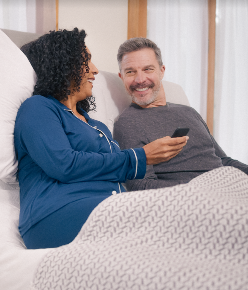 couple on bed